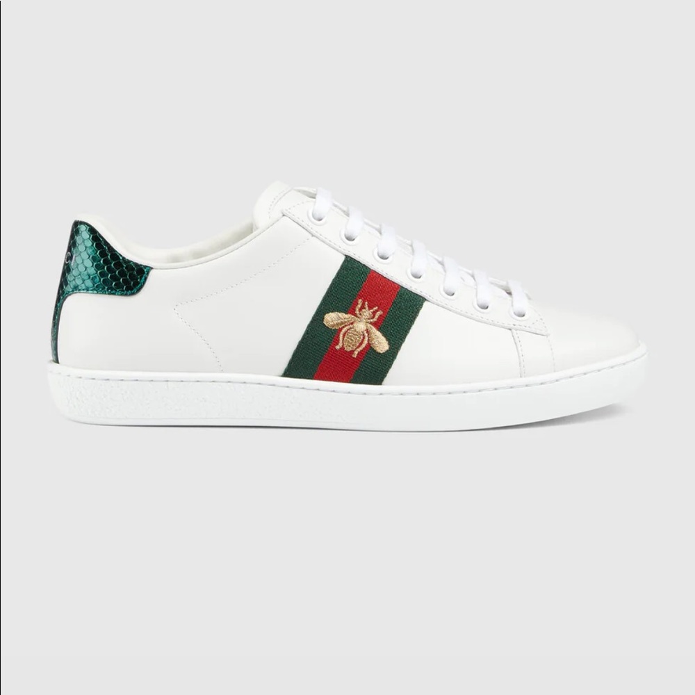 GUCCI bee sneaker | Women’s ace sneaker with bee